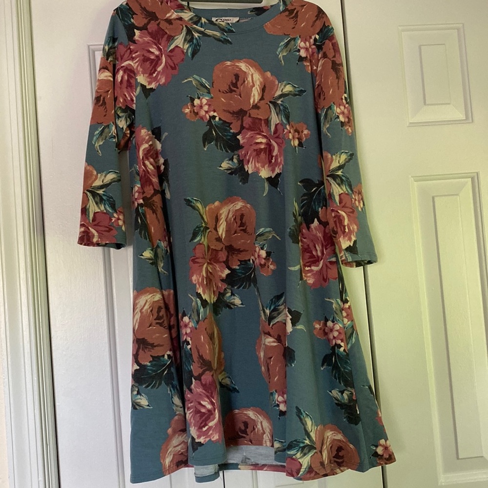 Long sleeve t-shirt dress